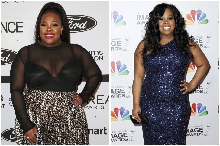 Amber Riley, Glee, 24 Pounds