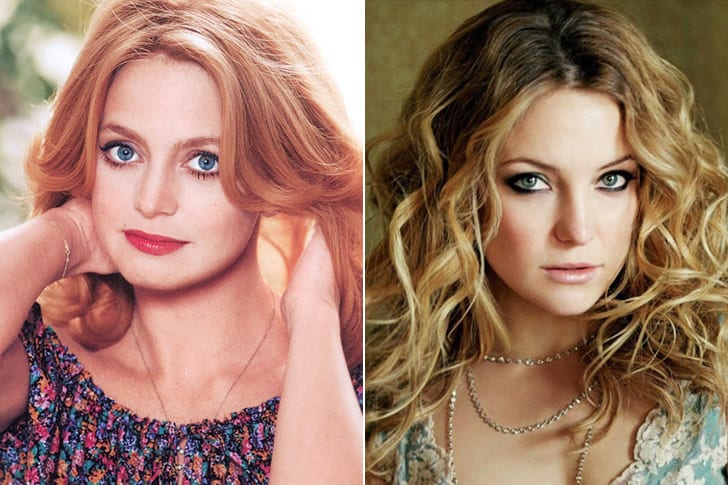 Goldie Hawn & Kate Hudson – At Age 25