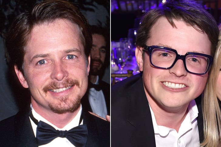 Michael J Fox & Sam Michael Fox – At Age 31