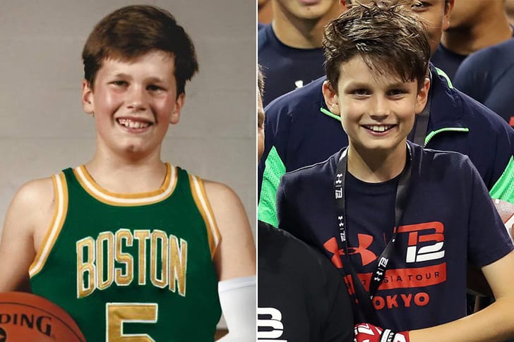 Tom Brady & John Jack Edward – At Age 13