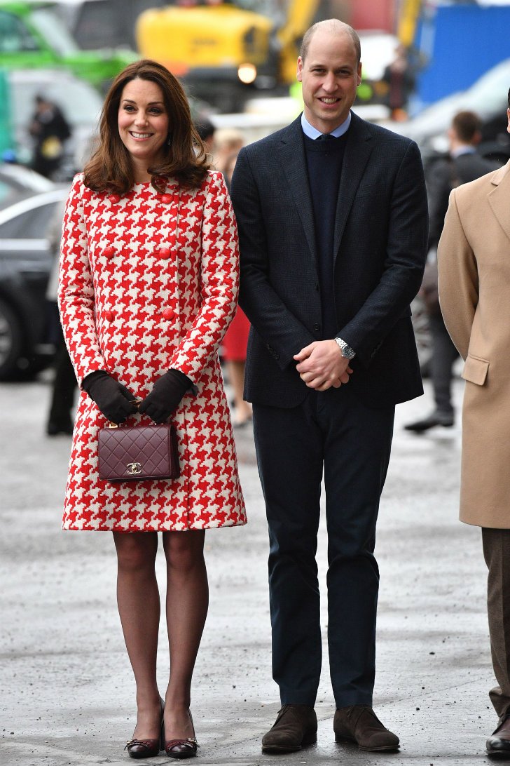 Kate Middleton (5'9") and Prince William (6'3")