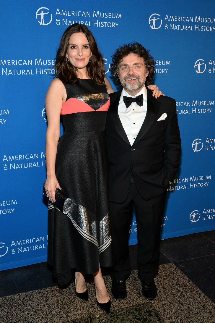 Tina Fey (5'5") and Jeff Richmond (5'5")