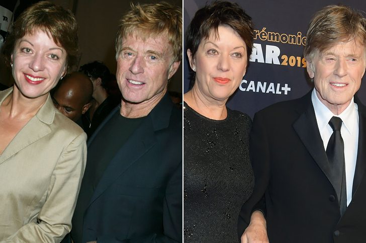 Robert Redford and Sibylle Szaggars – Together For 12 Years