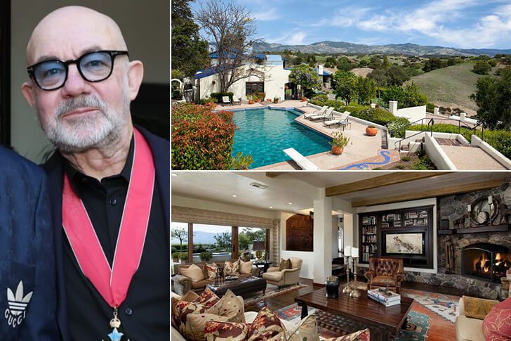 Bernie Taupin (72) – California, $4.7 Million