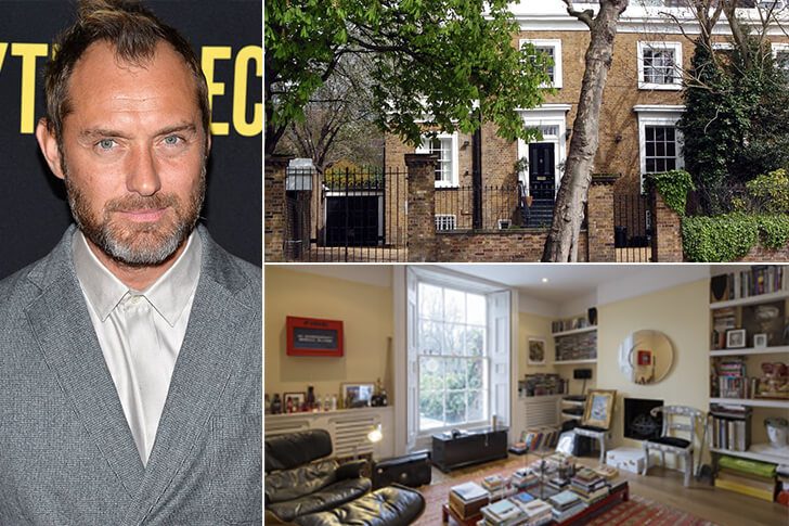 Jude Law (luxurious-houses) – Maida Vale, $5.3 Million