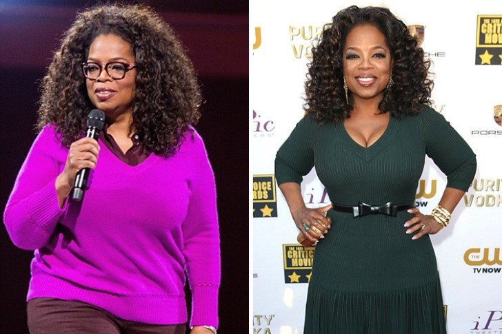 Oprah Winfrey – 77lbs – Diet Free From Carbs & Exercise Routines