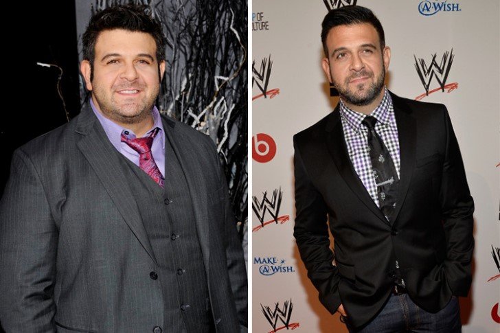Adam Richman – 70lbs – Vegan Diet Plan & Regular Exercise