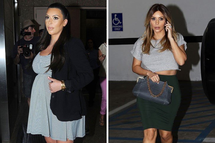 Kim Kardashian – 70lbs – Healthy Eating & Light Workouts