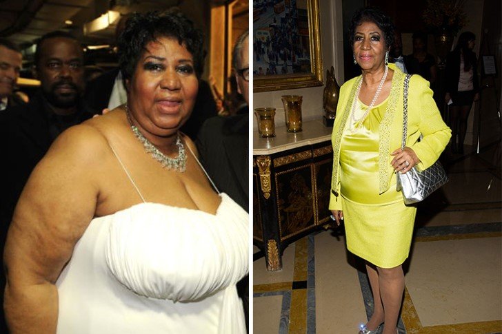 Aretha Franklin – 85lbs – Strict Nutritious Diet & Workout Plan
