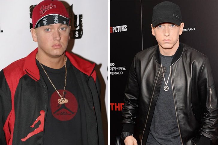 Eminem – 81lbs – Changed His Diet & Began Regularly Working Out