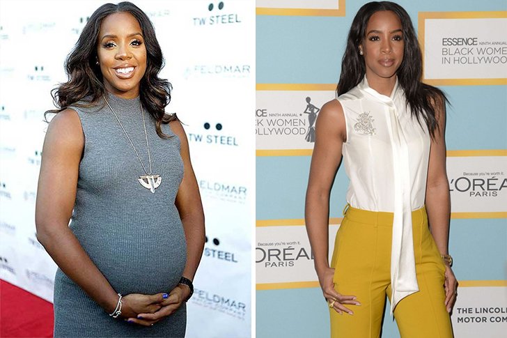 Kelly Rowland – 70lbs – Received Help From A Personal Trainer & Strict Diet