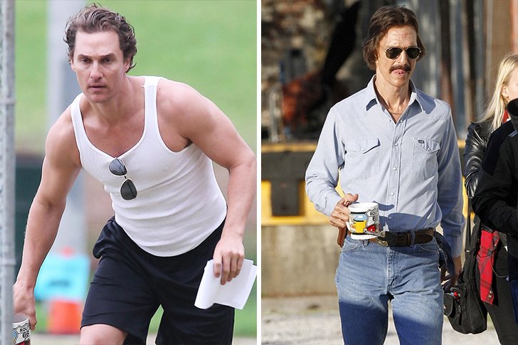 Matthew McConaughey – 42lbs – Removed All Meat From His Diet & Mainly Ate Vegetables