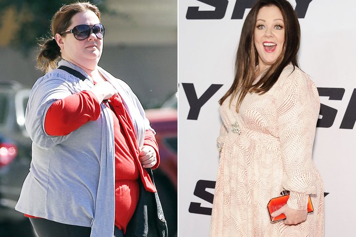 Melissa McCarthy – 75lbs – Varied, Balanced Diet & Frequent Workout Sessions