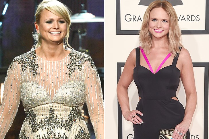 Miranda Lambert – 45lbs – Regular Exercise & Improved Diet