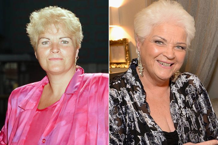 Pam St Clement– EastEnders – Born in 1942