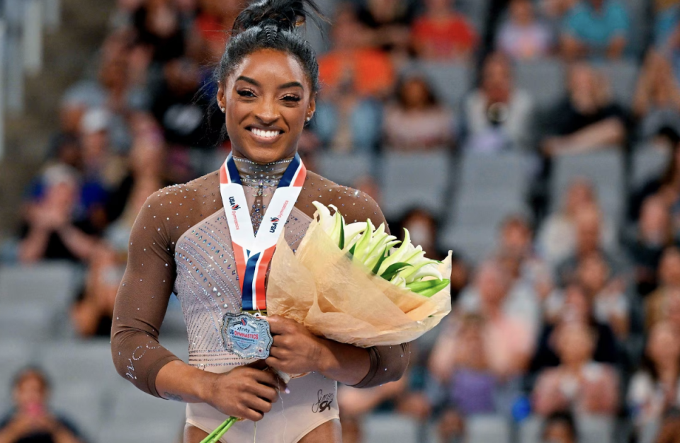 6. Simone Biles
