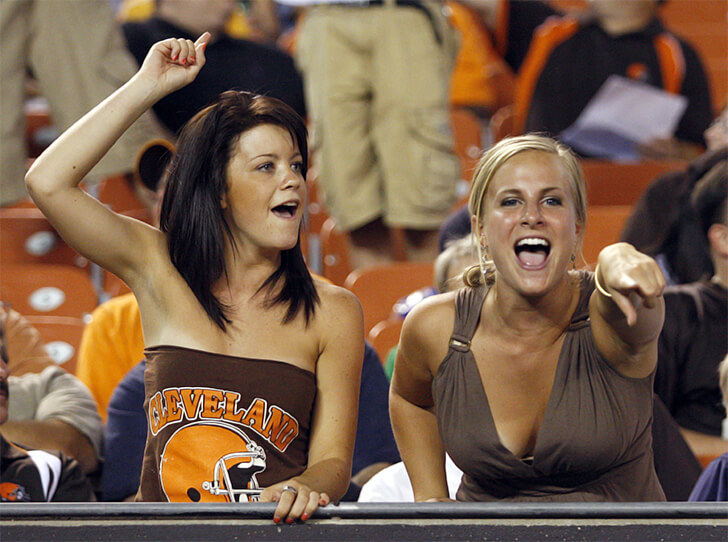 Cleveland Cheers and a Mystery Supporter