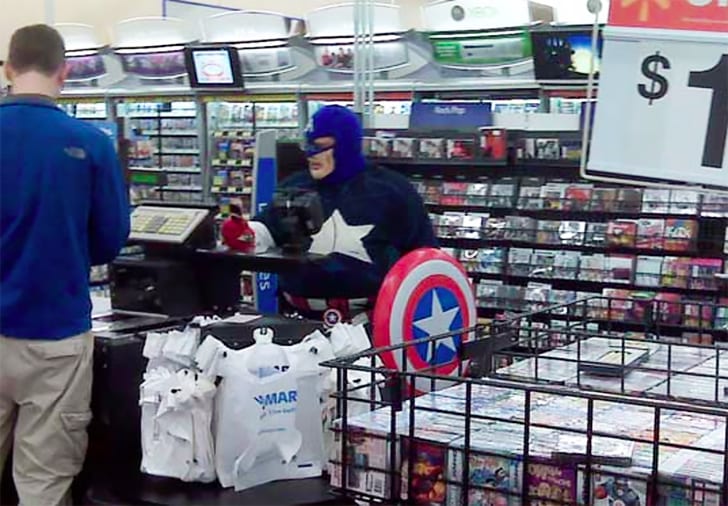 Avenger on Grocery Duty